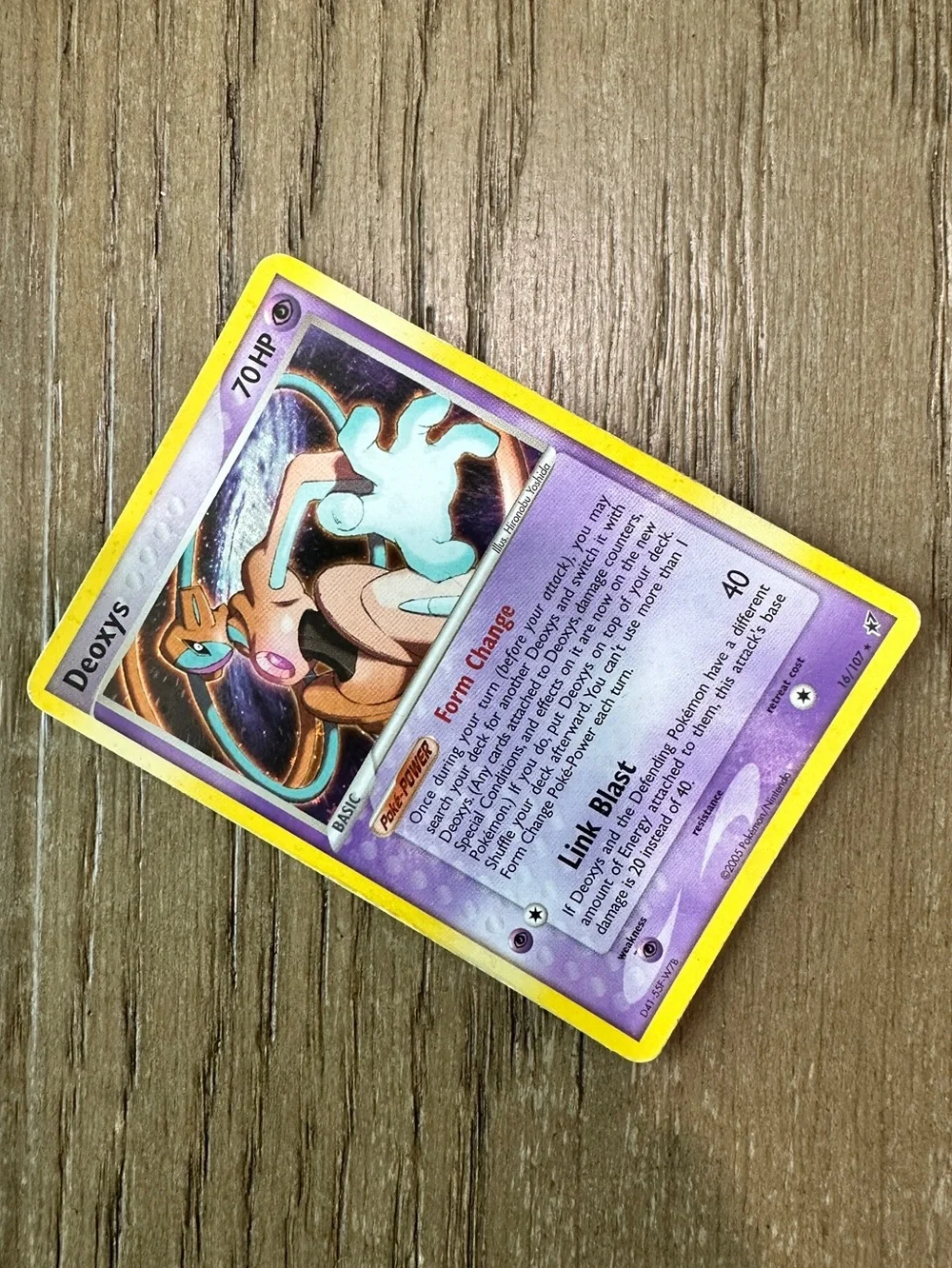 Pokemon Card - Deoxys - Halo - Picture 3 of 5